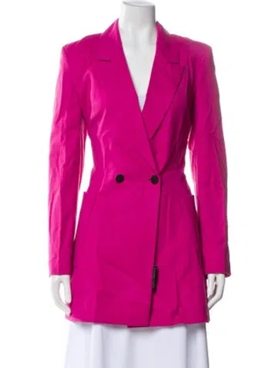 Pre-owned Marcell Von Berlin Virgin Wool Blazer W/ Tags In Pink