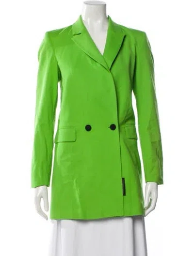 Pre-owned Marcell Von Berlin Virgin Wool Evening Jacket In Green