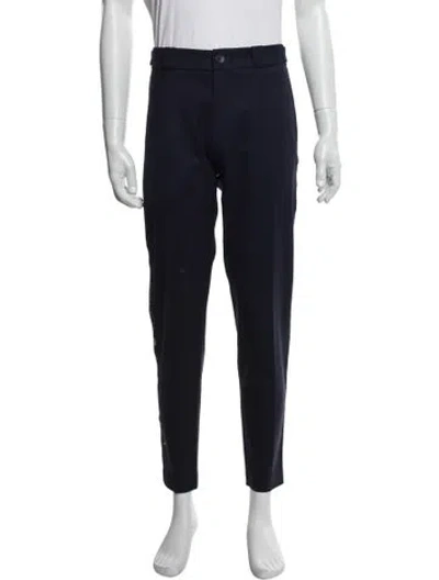 Pre-owned Marcell Von Berlin Virgin Wool Pants In Blue