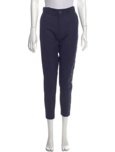 Pre-owned Marcell Von Berlin Virgin Wool Skinny Leg Pants In Blue