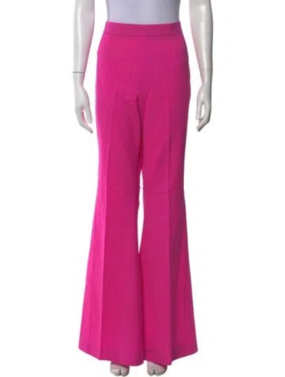 Pre-owned Marcell Von Berlin Virgin Wool Wide Leg Pants W/ Tags In Pink
