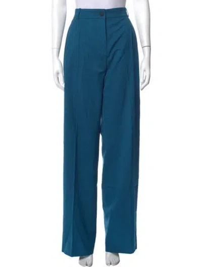 Pre-owned Marcell Von Berlin Wide Leg Pants In Blue
