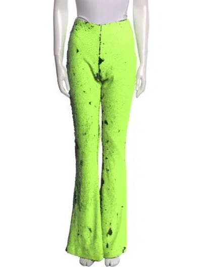 Pre-owned Marcell Von Berlin Wide Leg Pants W/ Tags In Green