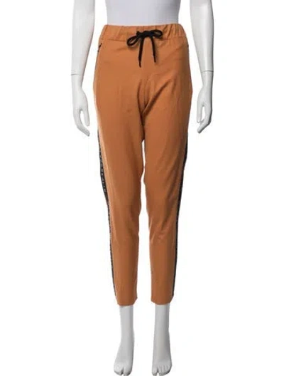 Pre-owned Marcell Von Berlin Wool Graphic Print Sweatpants In Orange