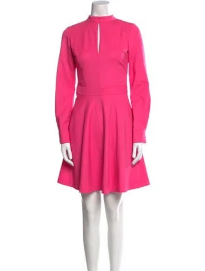 Pre-owned Marcell Von Berlin Wool Knee-length Dress In Pink