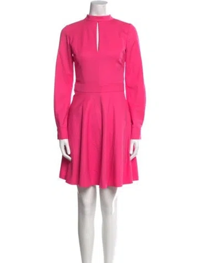 Pre-owned Marcell Von Berlin Wool Knee-length Dress W/ Tags In Pink