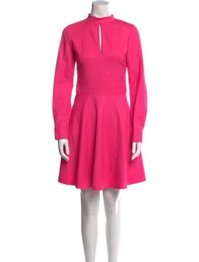 Pre-owned Marcell Von Berlin Wool Mini Dress W/ Tags In Pink