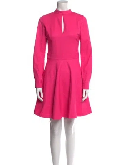 Pre-owned Marcell Von Berlin Wool Mini Dress W/ Tags In Pink