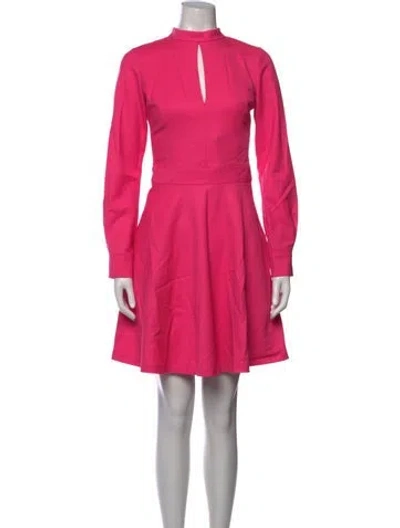Pre-owned Marcell Von Berlin Wool Mini Dress W/ Tags In Pink