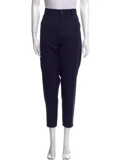 Pre-owned Marcell Von Berlin Wool Skinny Leg Pants In Black