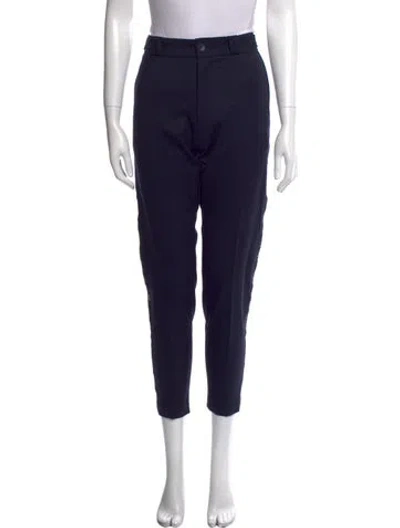Pre-owned Marcell Von Berlin Wool Skinny Leg Pants In Black