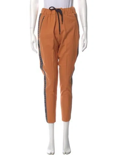 Pre-owned Marcell Von Berlin Wool Skinny Leg Pants In Orange