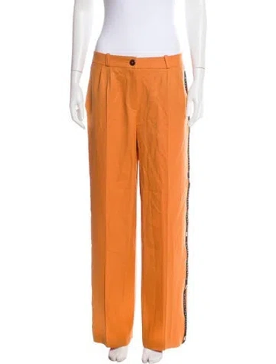Pre-owned Marcell Von Berlin Wool Wide Leg Pants W/ Tags In Brown
