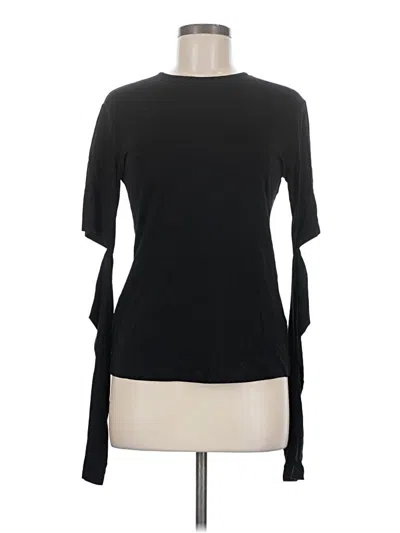 Pre-owned Marcella 3/4 Sleeve T-shirt In Black