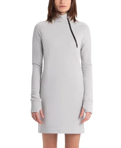 Marcella Alani Sweatshirt Dress In Gray