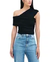 Marcella Alyssa Infinity Jersey Top In Black