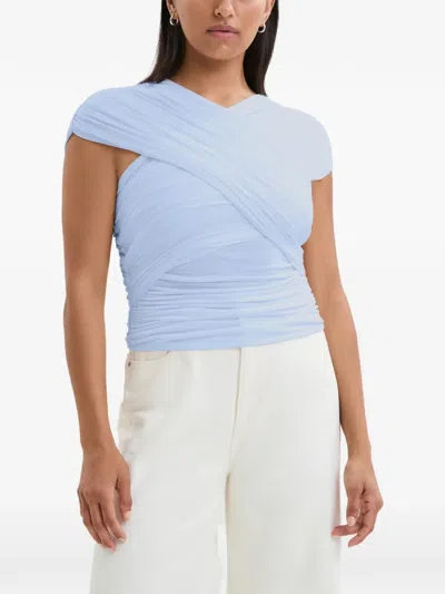 Marcella Alyssa Infinity Top In Blue