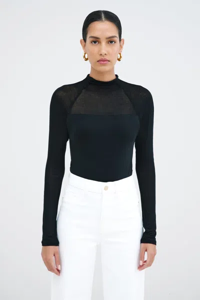 Marcella Amala Top In Black