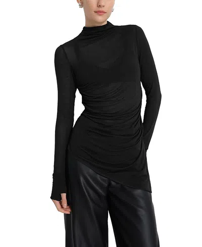 Marcella Arden Top In Black