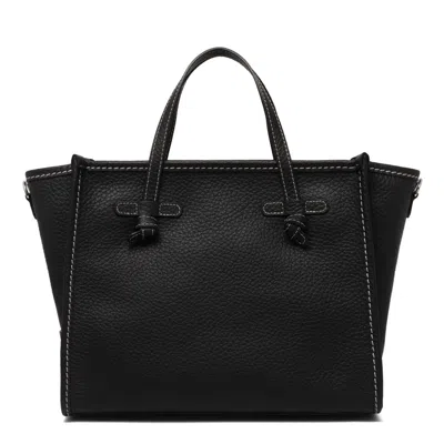 Marcella Black Leather Bag