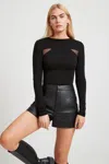 Marcella Bowie Top In Black