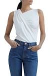 Marcella Brooklyn Layered Sleeveless Top In Off White