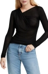 MARCELLA MARCELLA BROOKLYN TWIST LONG SLEEVE TOP