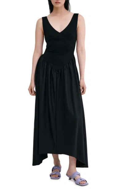 Marcella Cammi Sleeveless A-line Dress In Black