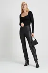 Marcella Carmine Top In Black