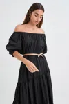 Marcella Clark Belt In Black