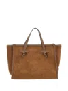 Marcella Club Knot-detail Suede Tote Bag