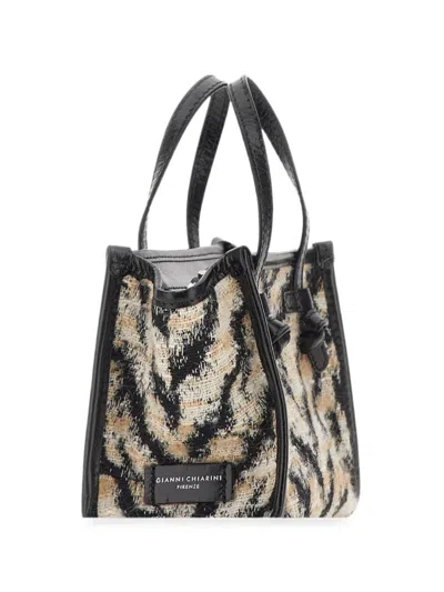 Marcella Club Marcella Animalier Jacquard Tote Bag In Multi