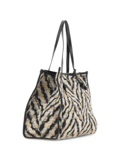Marcella Club Marcella Animalier-pattern Tote Bag In Multi
