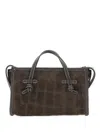 Marcella Club Marcella Crocodile-effect Tote Bag