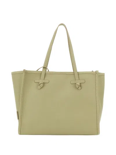 Marcella Club Marcella Leather Handle Tote Bag In Neutral