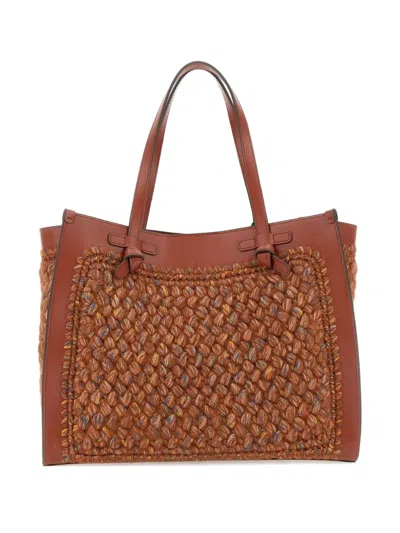 Marcella Club Miss Marcella Braided Tote Bag