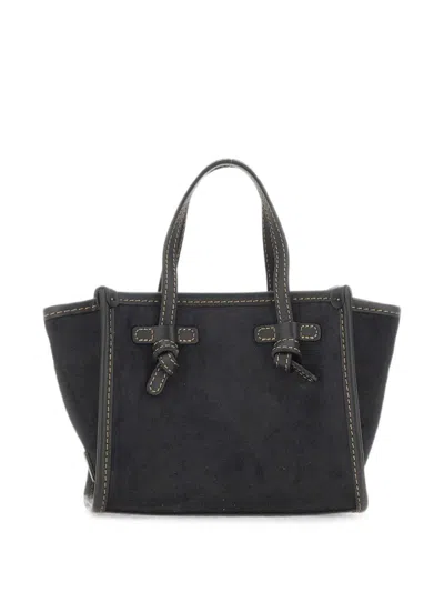 Marcella Club Miss Marcella Suede Handbag In White