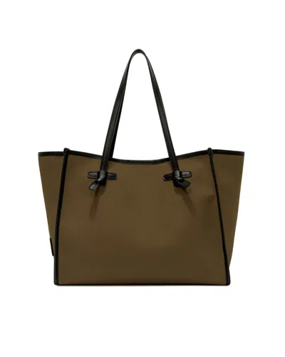 Marcella Club X Gianni Chiarini Marcella Shoulder Bag - Military Cord In Green