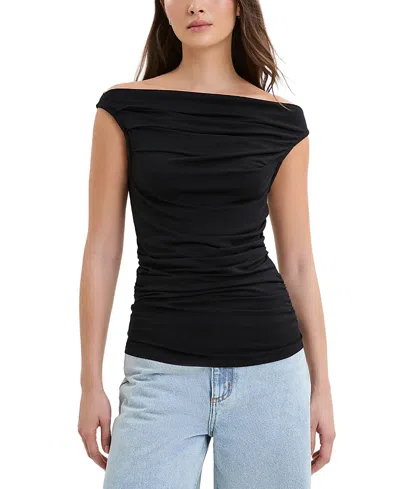 Marcella Cooper Sleeveless Top In Black