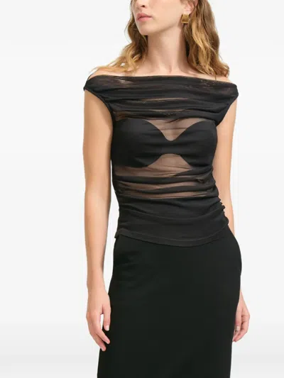 Marcella Cooper Top In Black