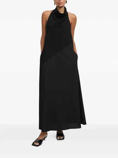 Marcella Denali Maxi Dress In Black