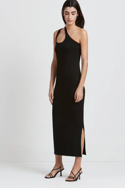 Marcella Empire Dress In Blue