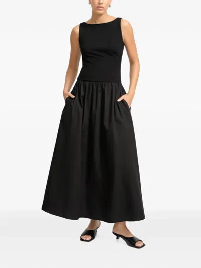 Marcella Gillian Maxi Dress In Black