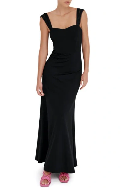 Marcella Grace Multi-way Dress In Black