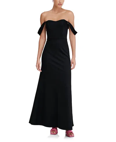Marcella Grace Multi-way Dress In Black