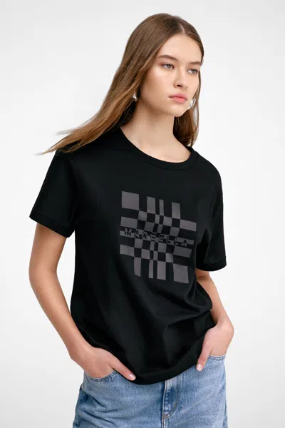 Marcella Graphic Tee In Black