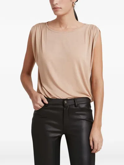 Marcella Greenwich Village 无袖上衣 In Neutral