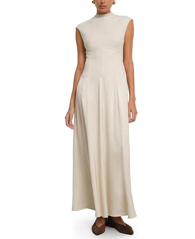 Marcella Haru Dress In Neutral