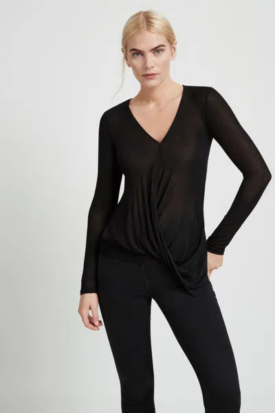 Marcella Hunter Top In Black