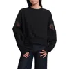 Marcella Iara Sweatshirt In Black